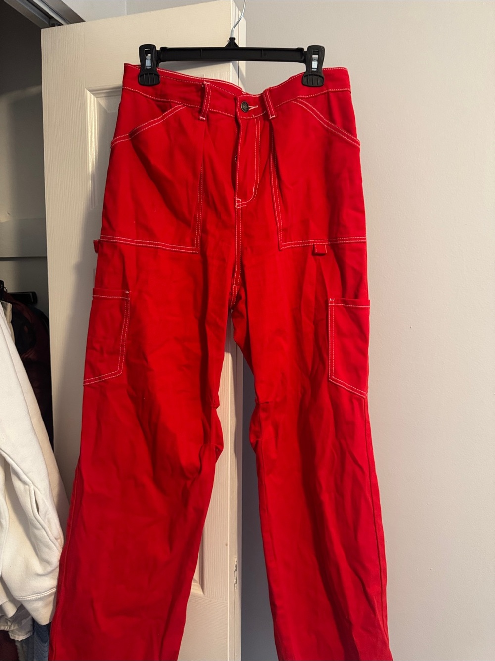 Women’s Red Cargo Pant